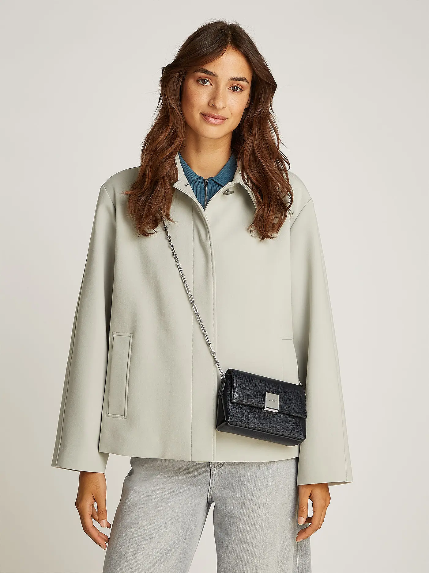 CALVIN KLEIN | Tasche - Mini Bag CK PLAQUE | 
